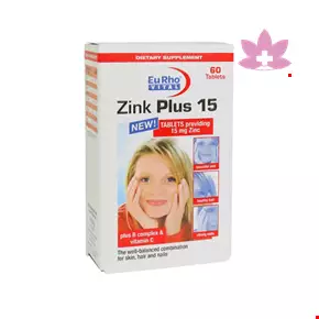 Eurho vital Zinc Plus 15mg 60 Tabs