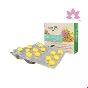 قرص لیورگل 70 گل دارو 30 عددی