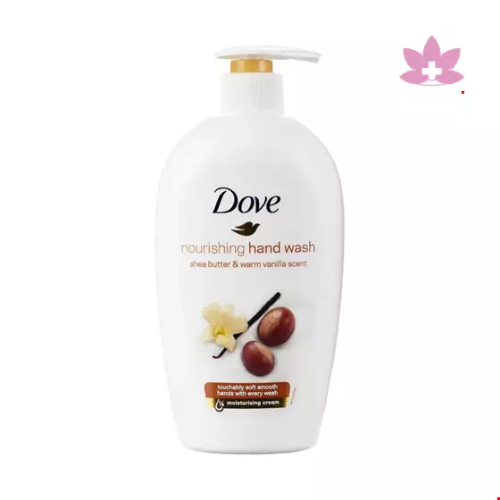 Shea utter and warm vanilla scent nourshing wash dove