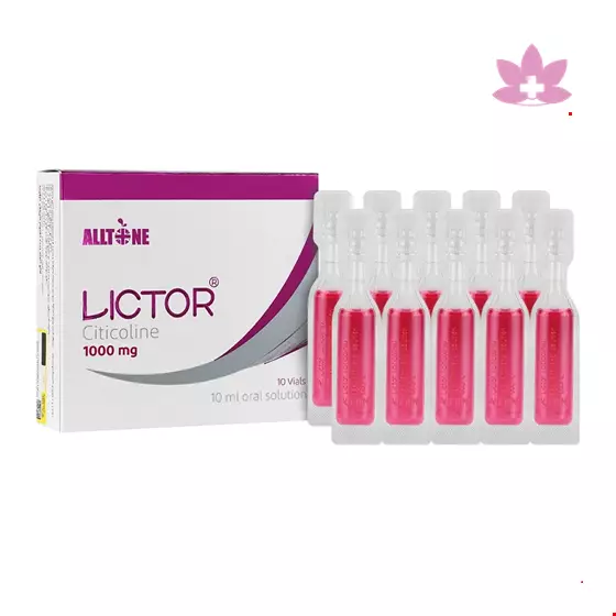 Alltone Lictor 1000mg Citicoline 10 Oral Vial