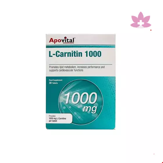 Apovital L Carnitin 1000 mg 30 Tabs