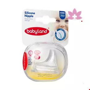 Baby Land Silicone Nipple Code 350