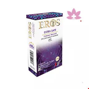 Eros Condoms Extra Safe 12 pcs