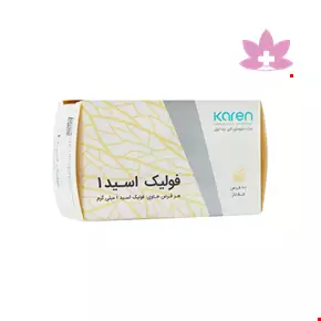 Karen Folic Acid 1 mg  100 Scared Tablets