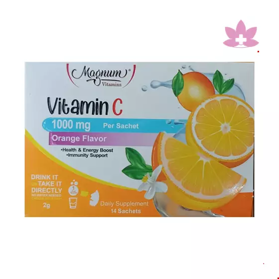 Magnum Vitamins Vitamin C 1000 mg  14 Sachet 