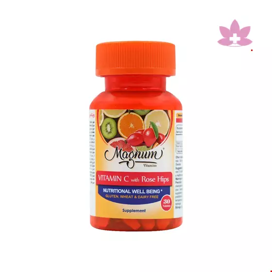 Magnum Vitamins Vitamin C And Rosehips  30 Tabs