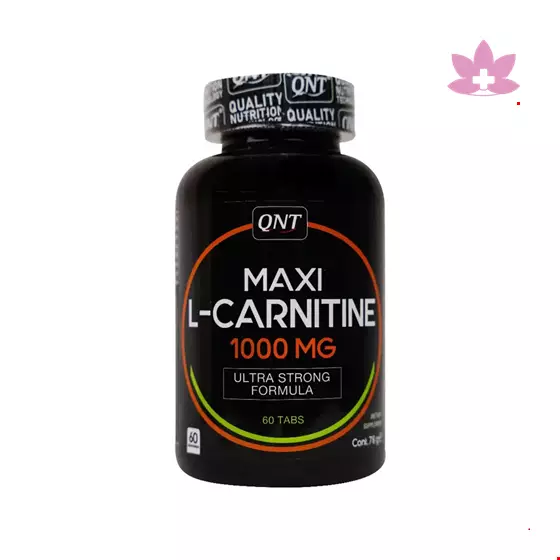 QNT Maxi L Carnitine 1000 mg 60 Tablets