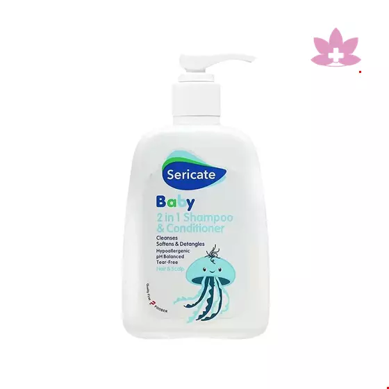 Sericate Baby 2 In 1 Shampoo And Conditioner  250 ml