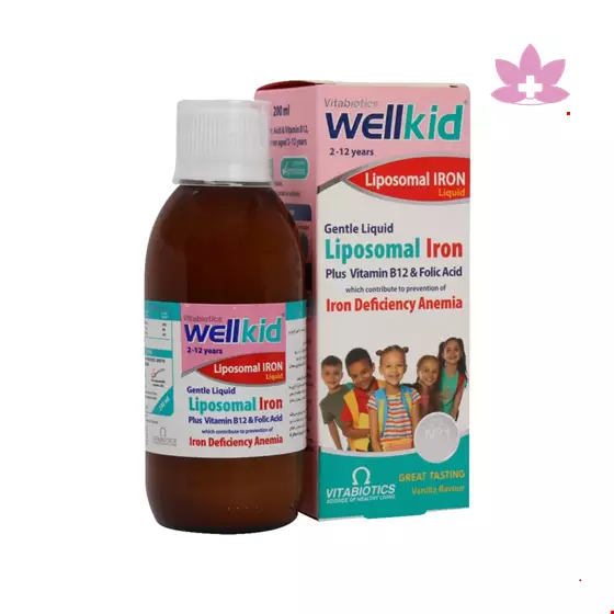 Vitabiotics Wellkid Liposomal Iron Liquid 200 Ml