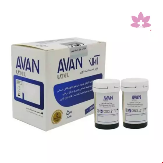 Avan blood glucose test strip model  (50 pcs)