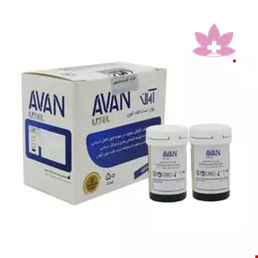 Avan blood glucose test strip model  (50 pcs)