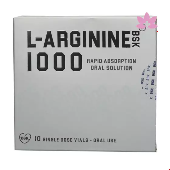 BSK L Arginine 1000 mg 10 Vials