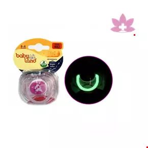Baby Land Orthodontic Luminescent Pacifier 482