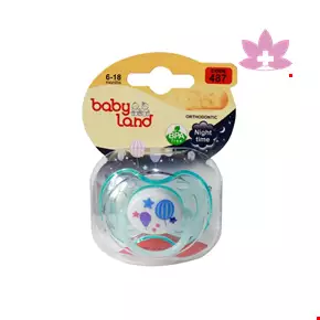 Baby Land Orthodontic Luminescent Pacifier 487