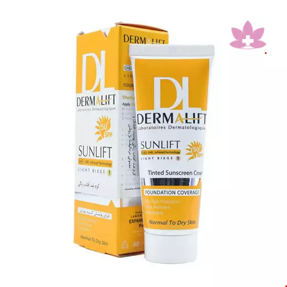 DERMALIFT SunLift Sunscreen Cream SPF 50+ Normal To Dry Skin 40 ml