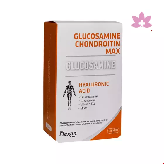 Flexan Fisher Glocosamine Chondroitin Max 60 Tablets