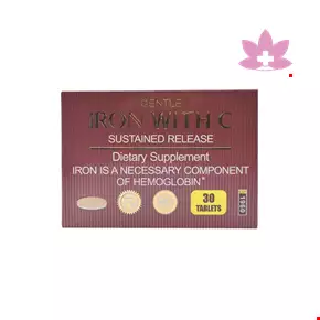 قرص پیوسته رهش آهن ویتامین ث برونسون