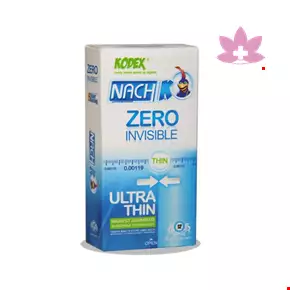 Nach Kodex Zero Invisible Ultra Thin Condom 12 PCS