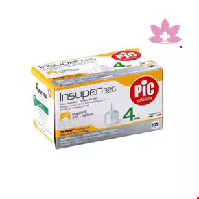 Pic Solution Insulin Pen Needle 4 mm 100 pen