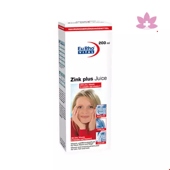 Zinc Plus Juice EuRhovital 200ml Syrup