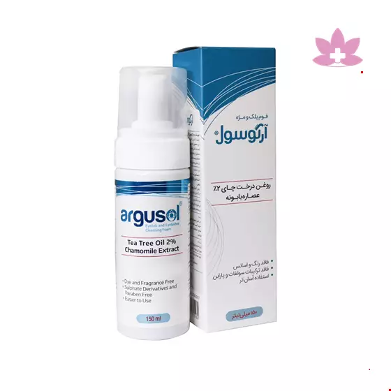 Argusol Eyelids And Eyelashes Ckeaning Foam 150 Ml