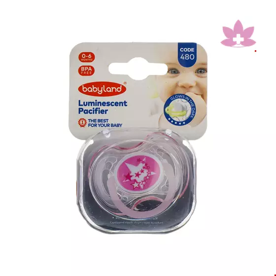 Baby Land Hazelnut Luminescent Pacifier 480