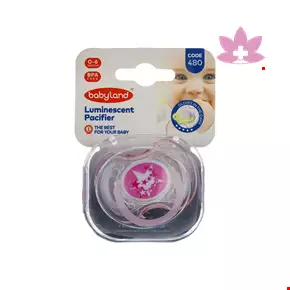 Baby Land Hazelnut Luminescent Pacifier 480