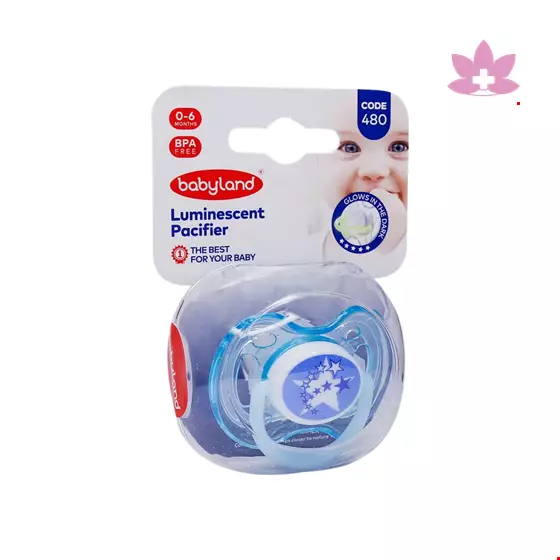 Baby Land Hazelnut Luminescent Pacifier 480