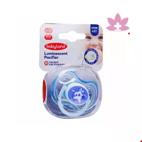 Baby Land Nightlight Hazelnut Pacifier for Baby's 6 to 18 Month Code 481