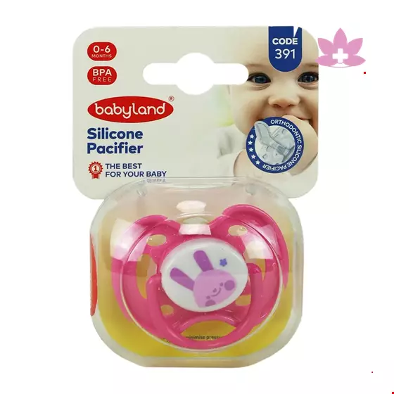 Baby Land Orthodontic Pacifier 0 to 6 Code 391