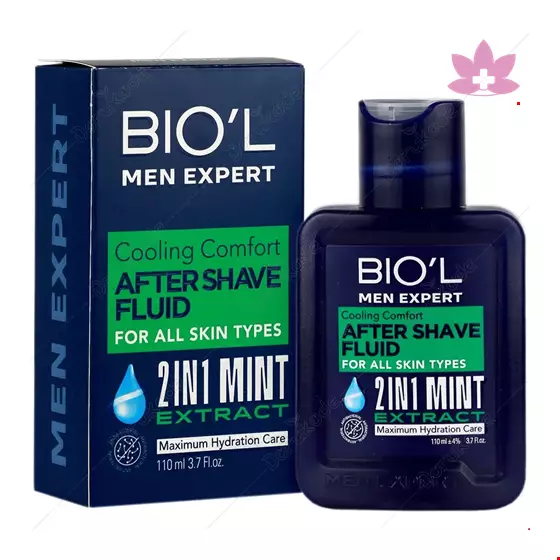 Biol Cooling Comfort After Shave Fluid For Men 110 ml