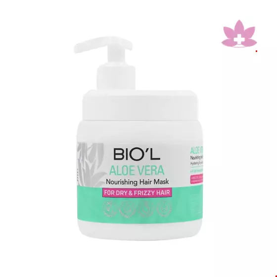 Biol Hair Mask Extract Aloe Vera  for Dry and Buzz Hair 500ml