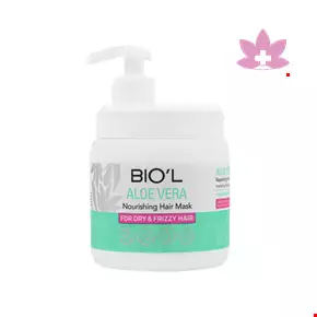 Biol Hair Mask Extract Aloe Vera  for Dry and Buzz Hair 500ml