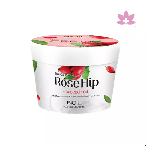 Biol Rose Hip Hand and Face Cream 200 ml