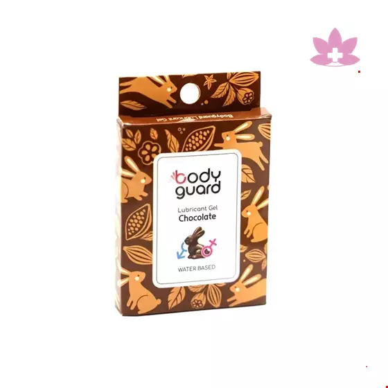 Body Guard chocolate lubricant gel 3 pcs