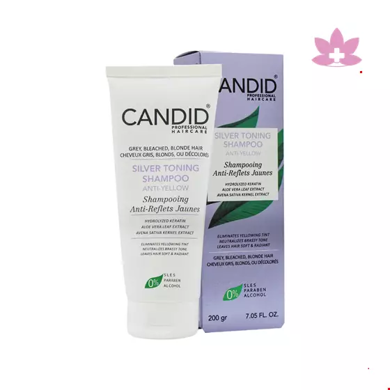 Candid Silver Toning Shampoo 200 gr