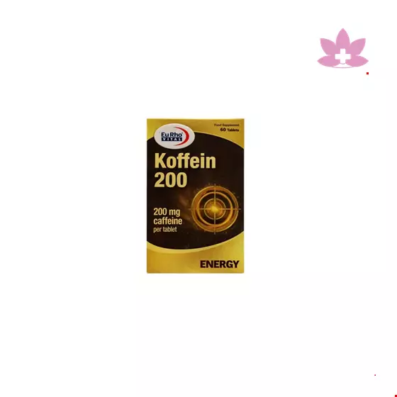Eurho Vital Kaffein 200 mg 60 Tablets