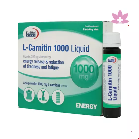 Eurho Vital L Carnitin 1000 Mg Liquid 6 Vials