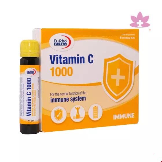 Eurho Vital Vitamin C 1000 6 Drinking Vials
