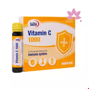 ویال خوراکی ویتامین ث 1000 میلی گرم یوروویتال 6 عددی
