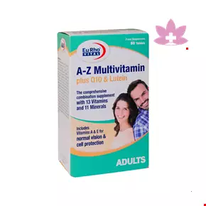 Eurhovital AZ Multivitamin Plus Q10 And Lutein 60 Tablets