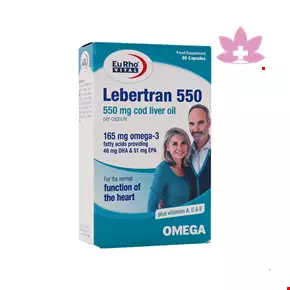 Eurhovital Lebertran 550 60 Capsules