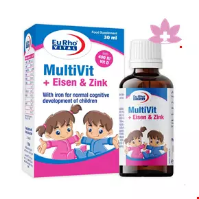Eurhovital Multivit Eisen And Zink Drop 30 ml