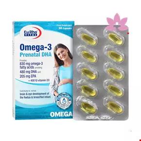 Eurhovital Omega3 prenatal DHA-30Caps