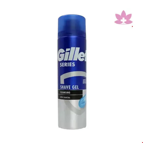 Gillette Cleansing Shaving Gel with charcoal 200 ml