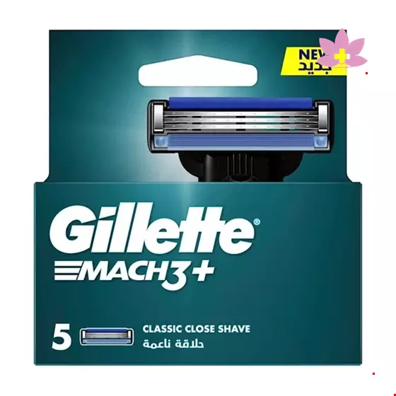 Gillette Mach 3 Simple Replacement Blades, 5 Count