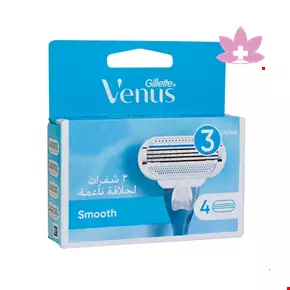 Gillette Venus Shaving Cartridges 3 Blade Pack of 4