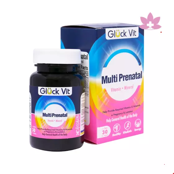 Gluk vit Multi Prenatal 30 F.C Tablets