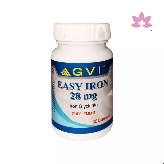 GVI Easy Iron 28 Mg 30 Capsule