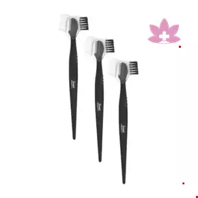 Jewel comb eyebrow razor